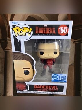 Funko Pop! Vinyl: Daredevil EE Exclusive Funko #1547 (Nib) With Pop Protector